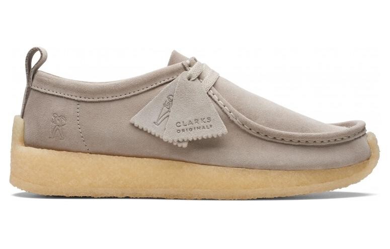 Мужские повседневные мужские низкие серые Clarks — фото 2