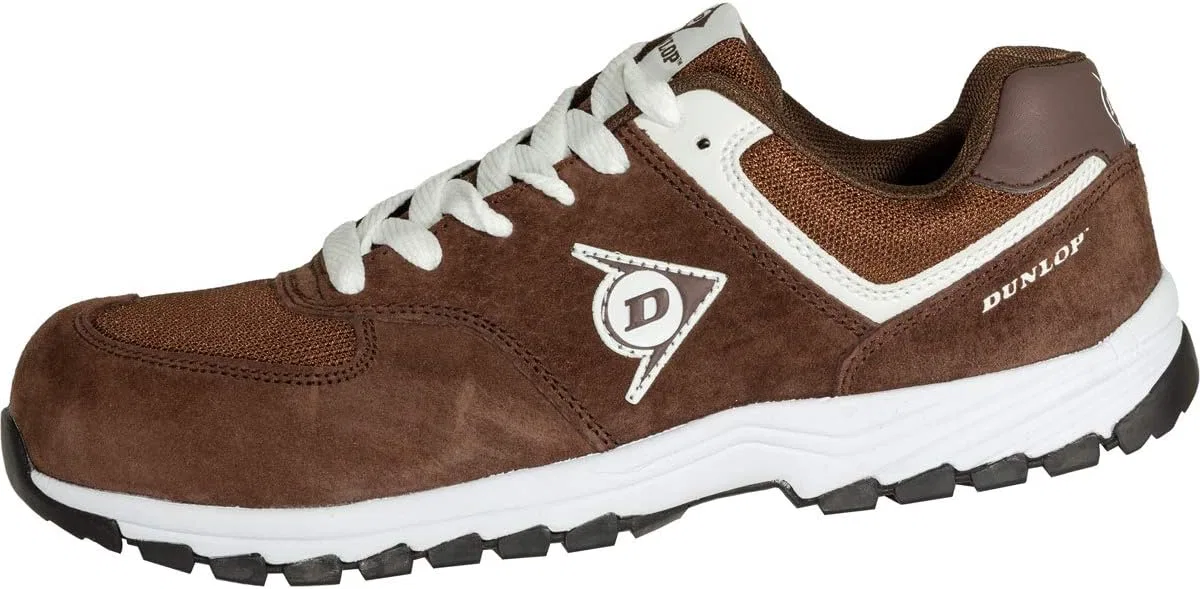 Dunlop dl0201027 - 46, обувь из сетки и замши, кожа, коричневый, размер 46 — фото 4