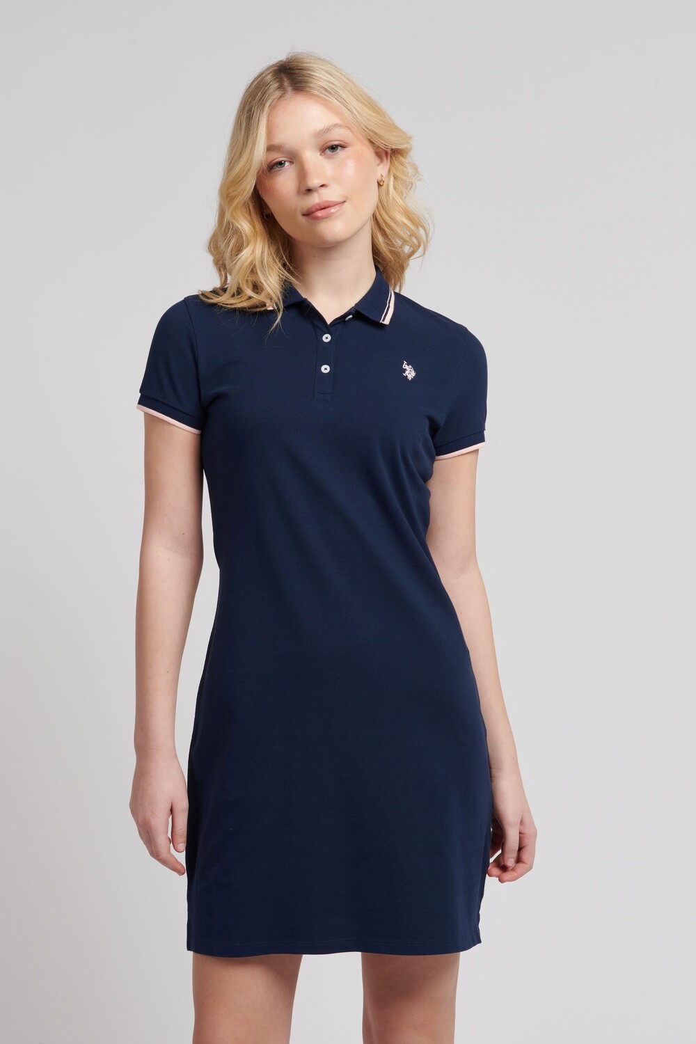 

Женское платье-поло U.S. Polo Assn, синий