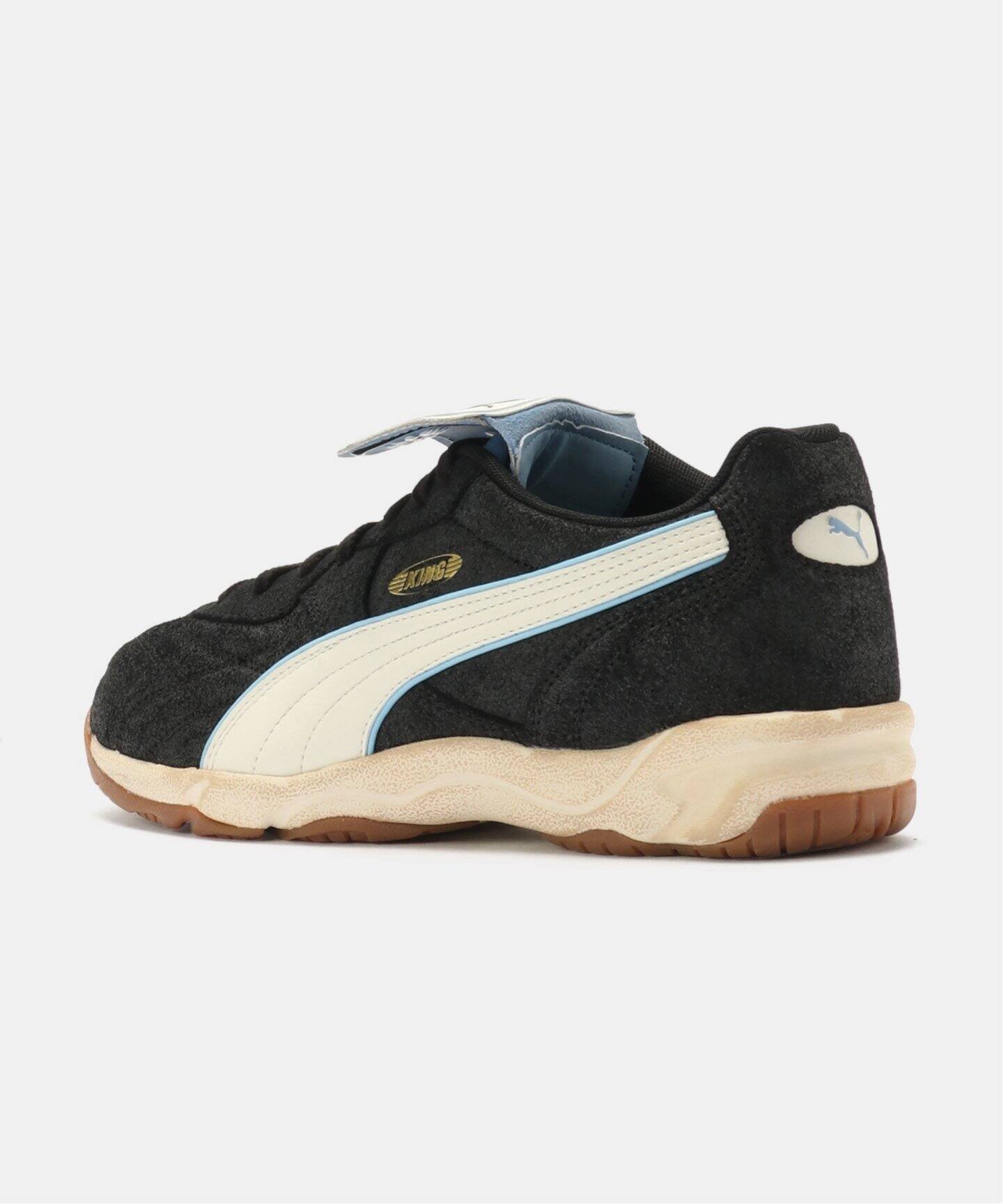 PUMA KING INDOOR D10 403628-01 HERRINGBONE, Navy — фото 3