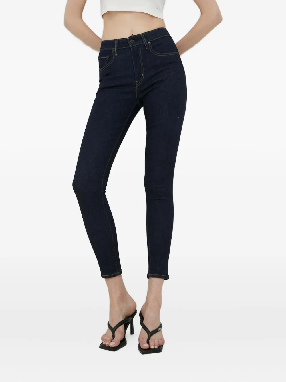 

Джинсы 721 с высокой талией и пятью карманами Levi'S, синий