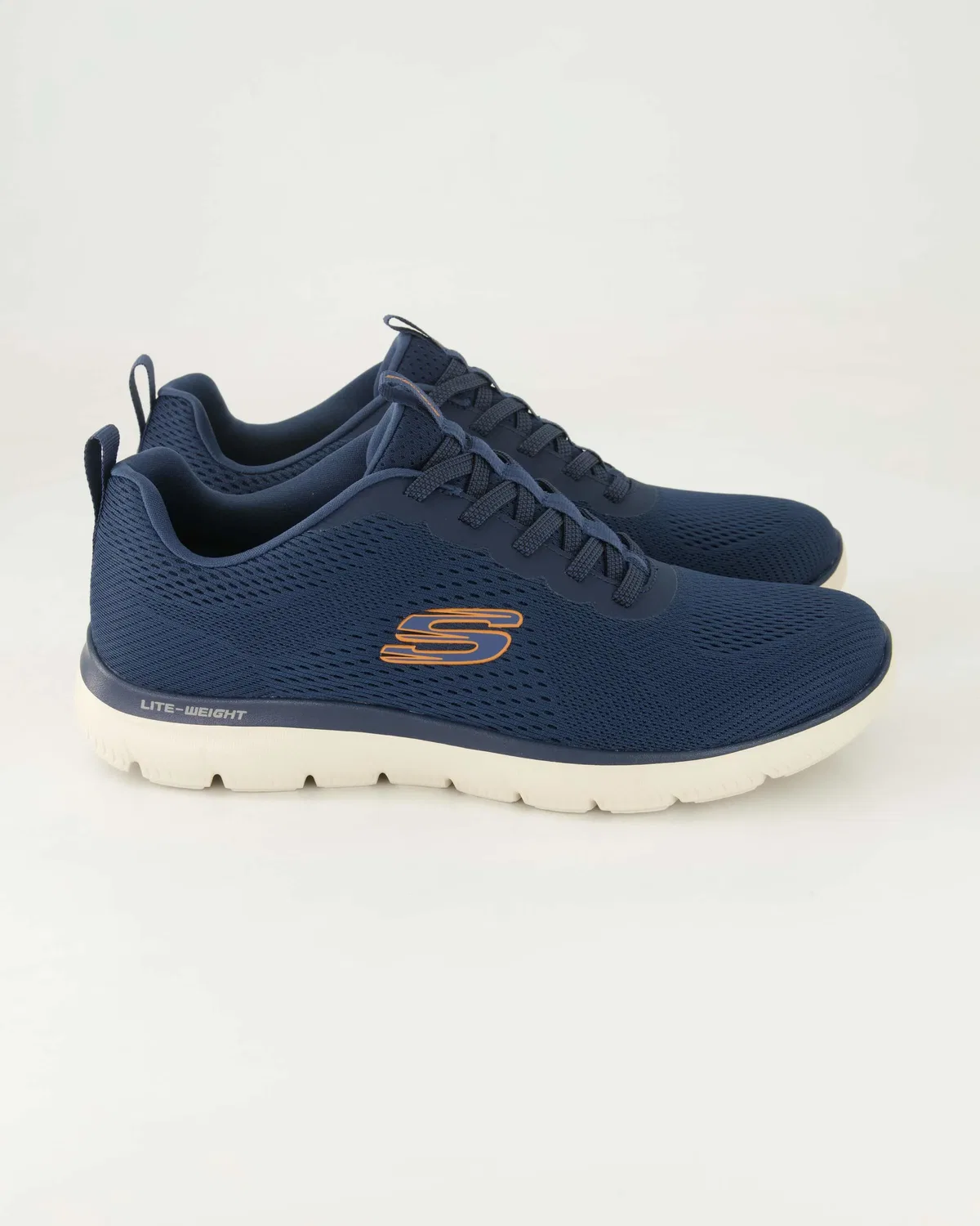 Сникерсы низкие, облегченные Skechers, синий — фото 2