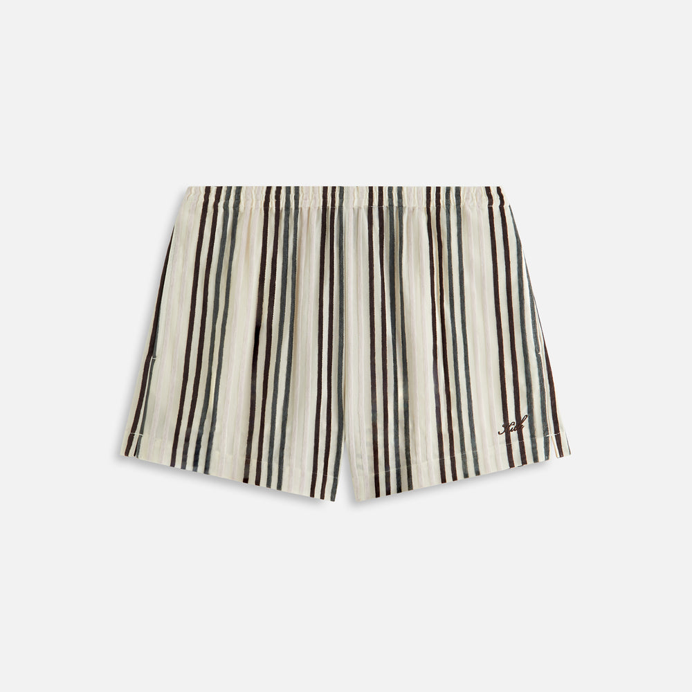 

Шорты Kith Women Erika II Chenille Stripe Short, цвет Echo