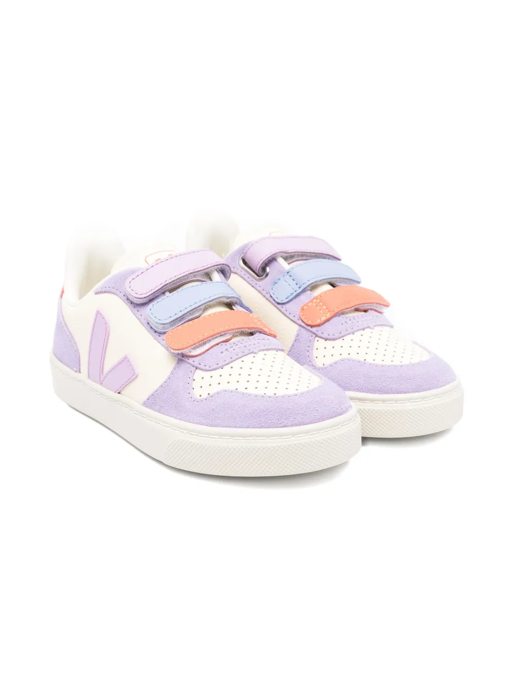 

Кроссовки с ремешками VEJA Kids, белый