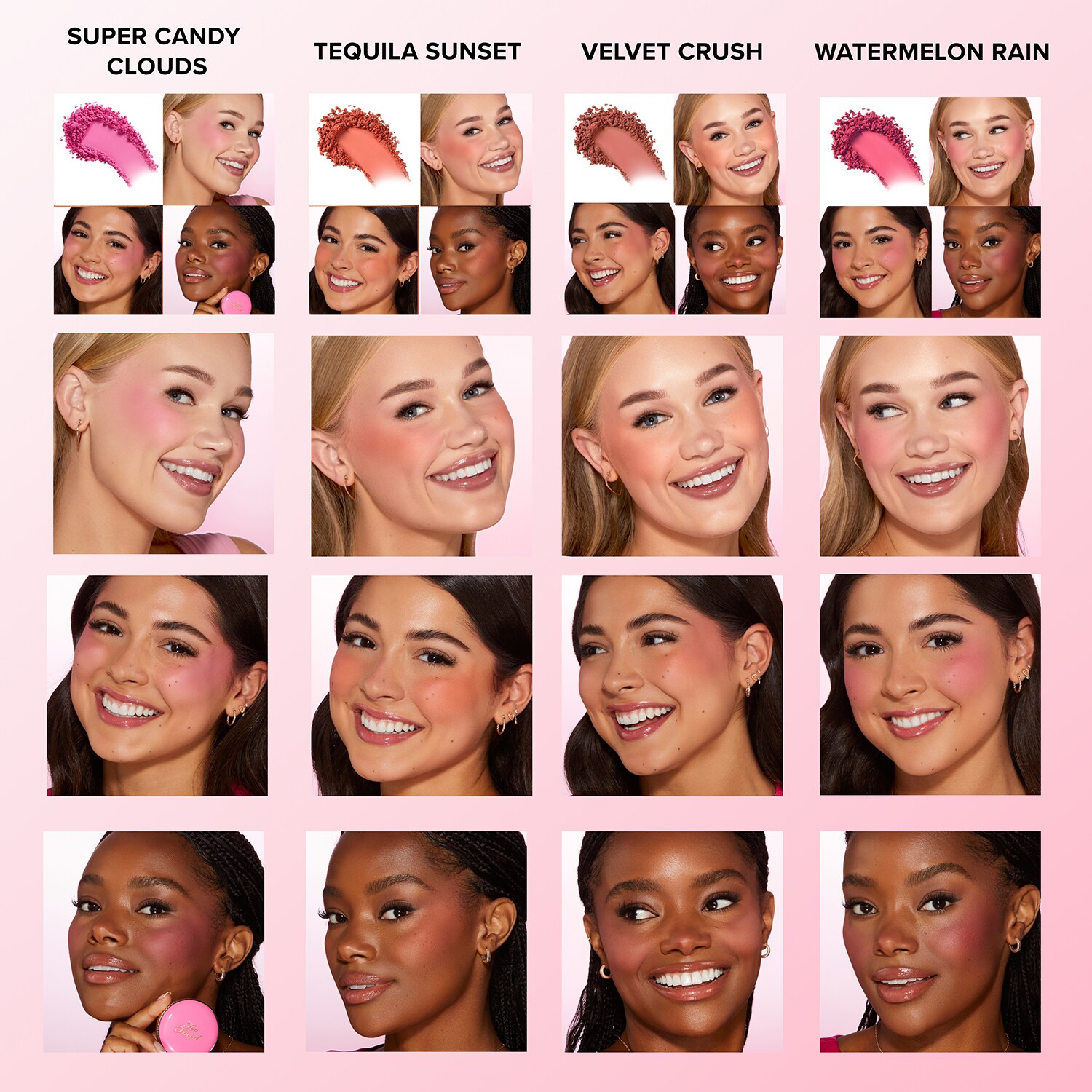 Пудровые румяна Cloud Crush Blush Too Faced, Head In The Clouds (4.8 g) — фото 4
