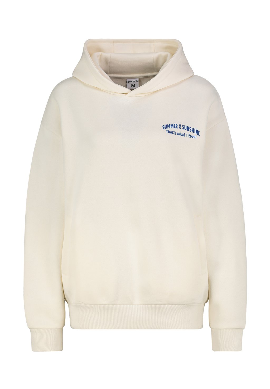 

Толстовка MIT ZITRONEN-PRINT UND SCHRIFTZUG LEMONADE - Hoodie Sublevel, бежевый