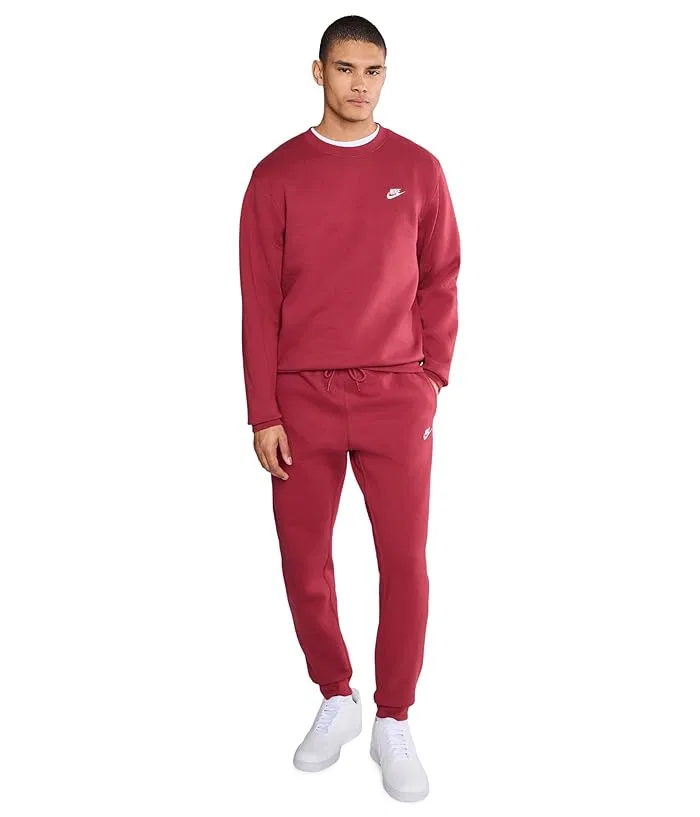 Штаны Nike Club Basket Ball Joggers, Team Crimson/Team Crimson/White — фото 2