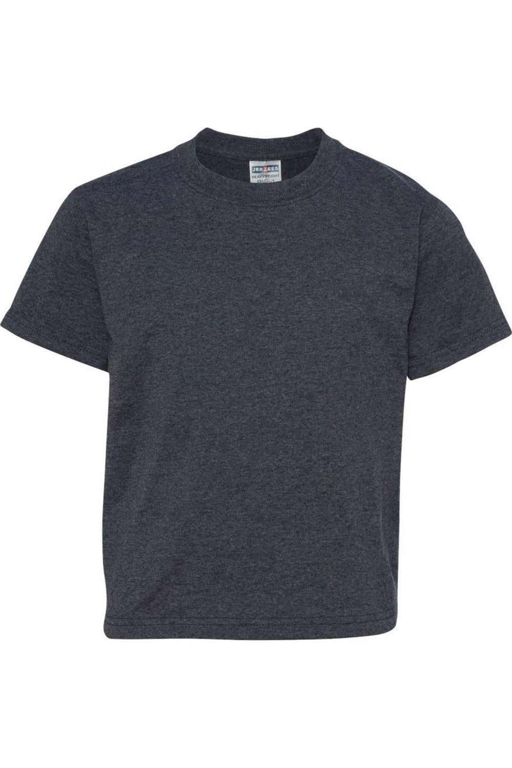 

Футболка JERZEES Dri-Power Youth 50/50, цвет vintage heather navy