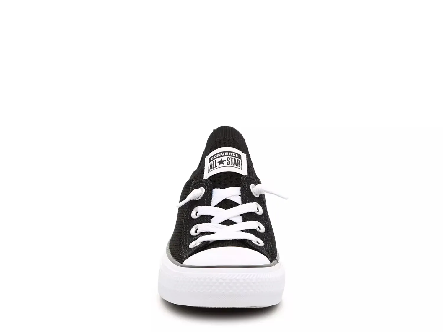 кроссовки Chuck Taylor All Star Shoreline Knit Slip-On - женские Converse, Black — фото 2