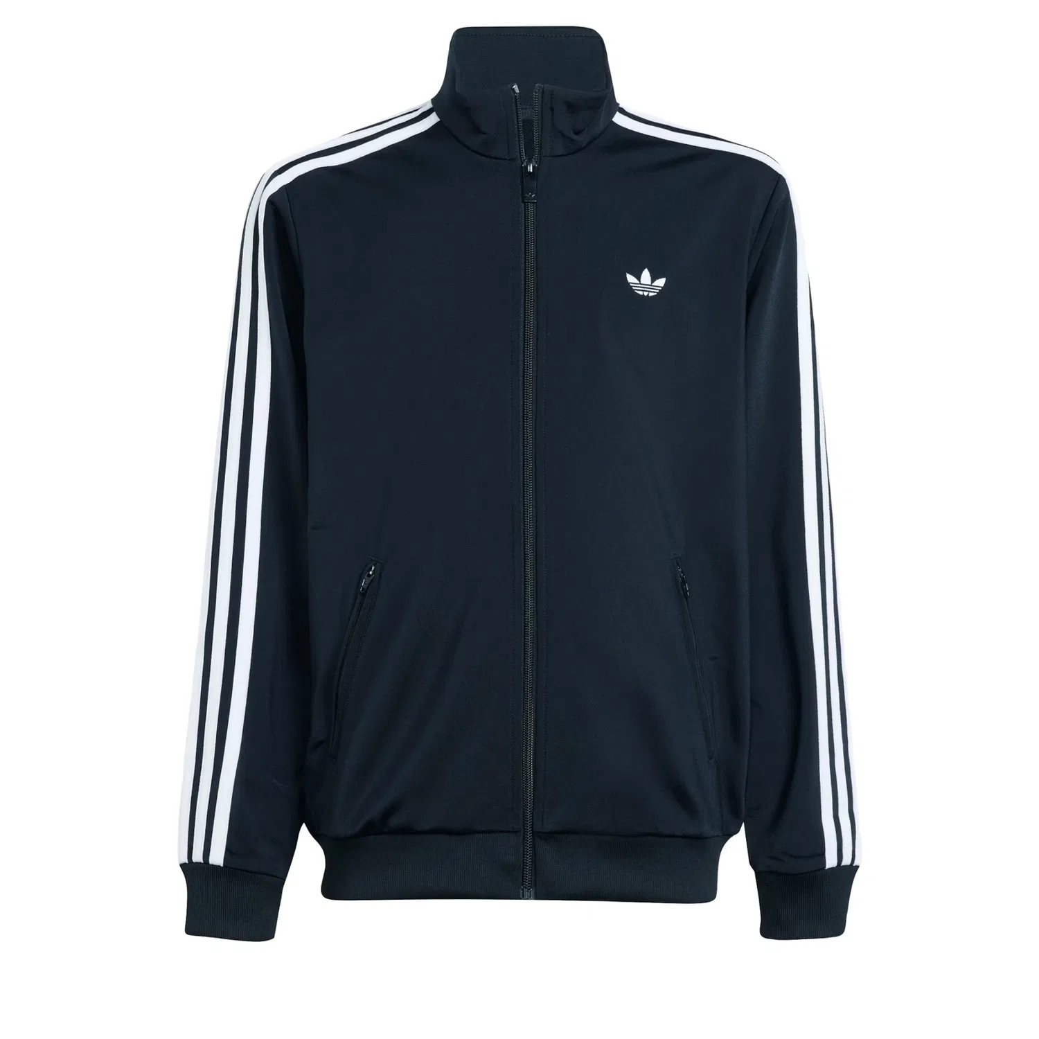 Толстовка на молнии Adidas Originals Firebird черного цвета