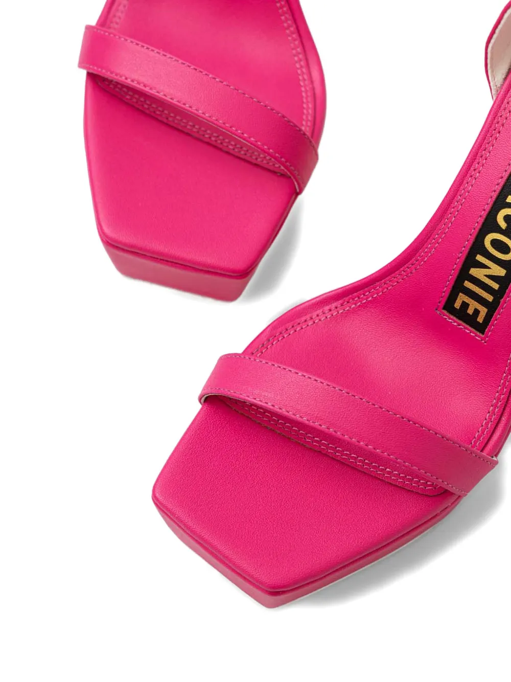 Сандалии Missy на платформе 125 мм с ремешком на щиколотке Kat Maconie, розовый — фото 4