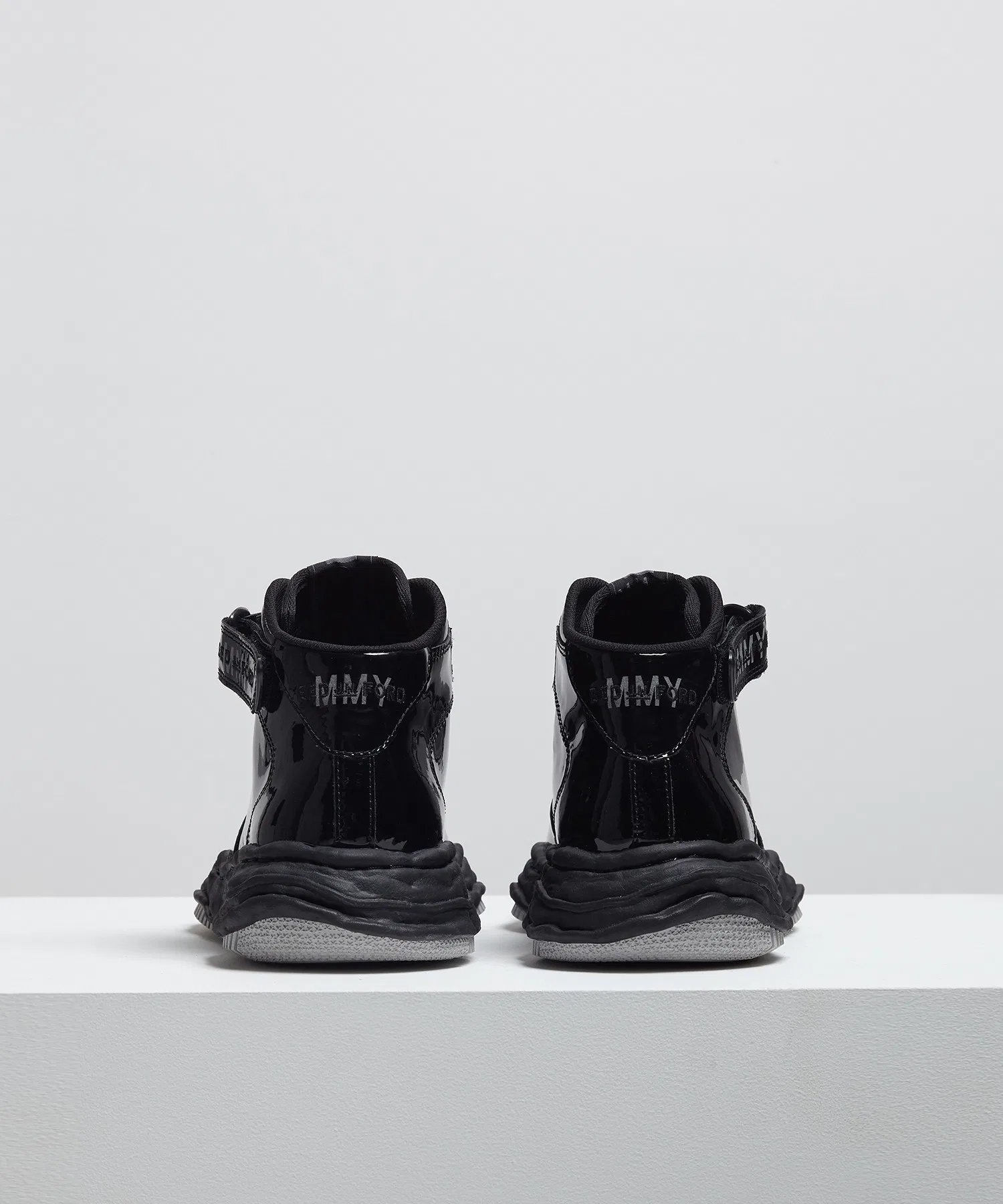 Мужские кроссовки BED J.W. FORD WAYNE' OG Sole Patent Leather High-top Sneaker — фото 4