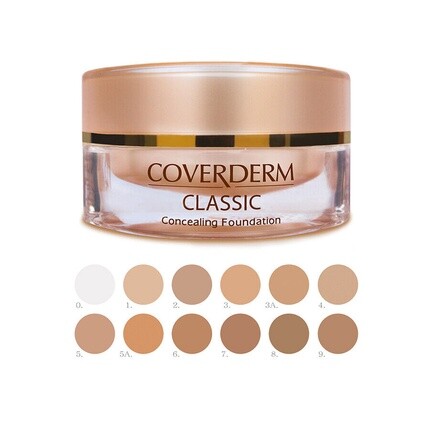 

Coverderm Classic Водостойкая маскирующая основа Spf 30 — выберите оттенок, Farmecco