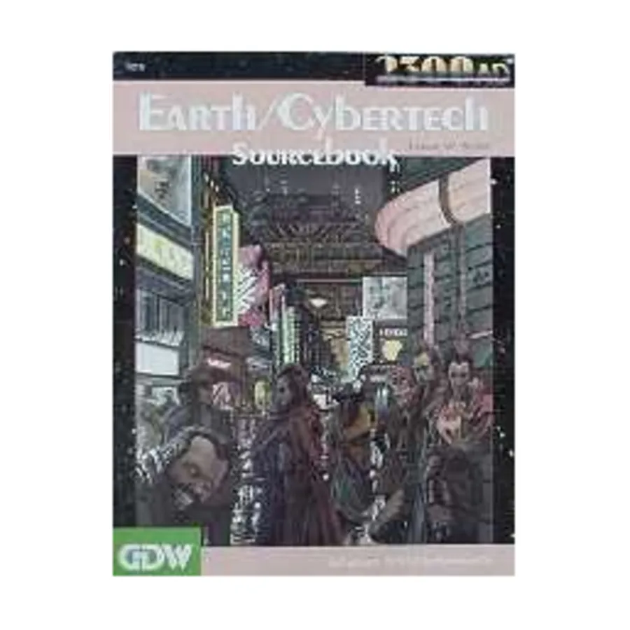 

Earth/Cybertech Sourcebook, 2300AD, мягкая обложка