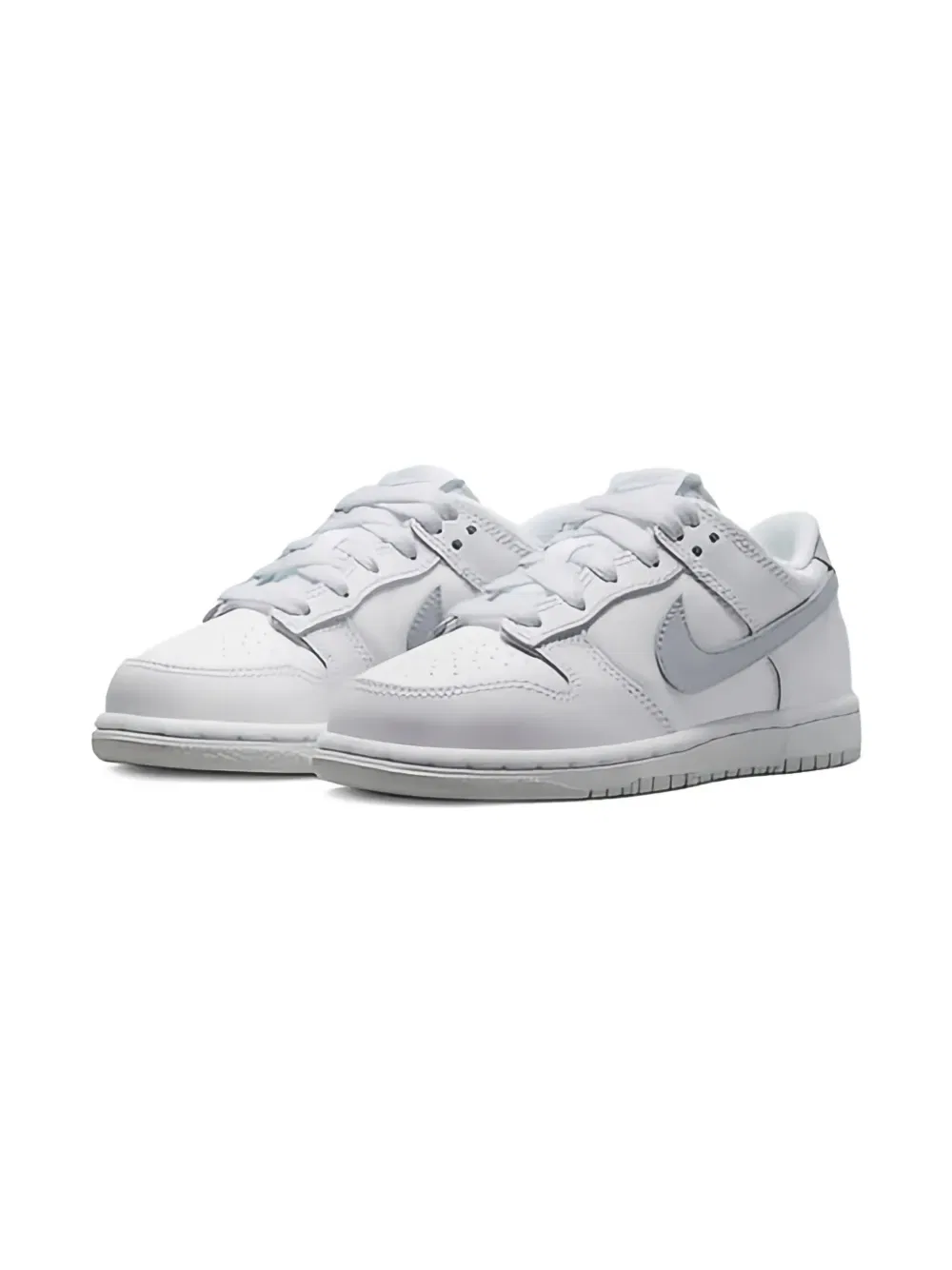 Низкие кроссовки Dunk Nike Kids, белый
