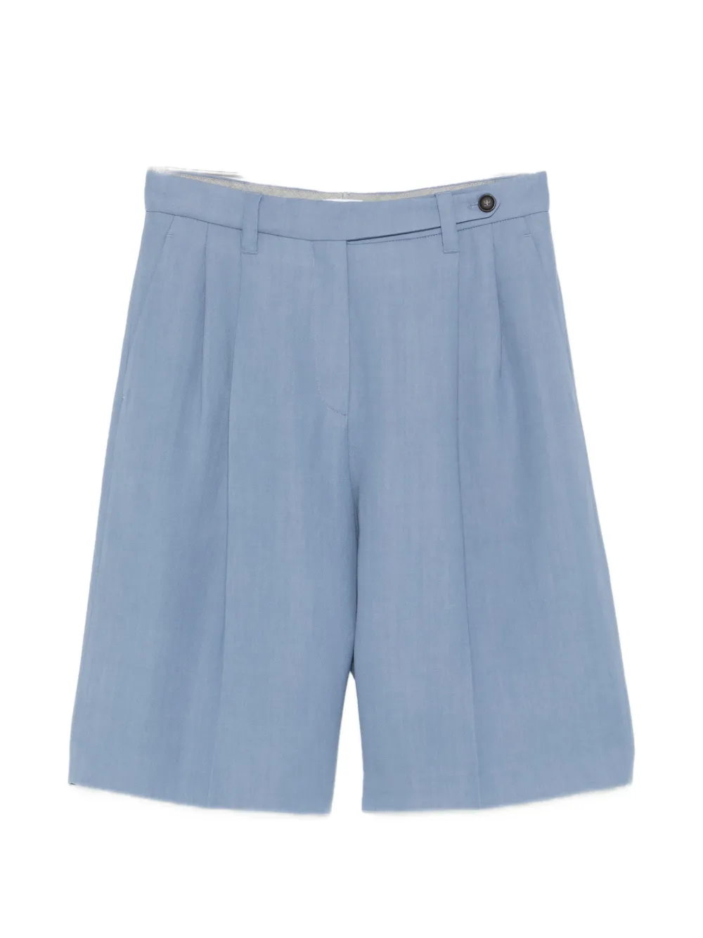 

Плиссированные шорты Brunello Cucinelli, синий