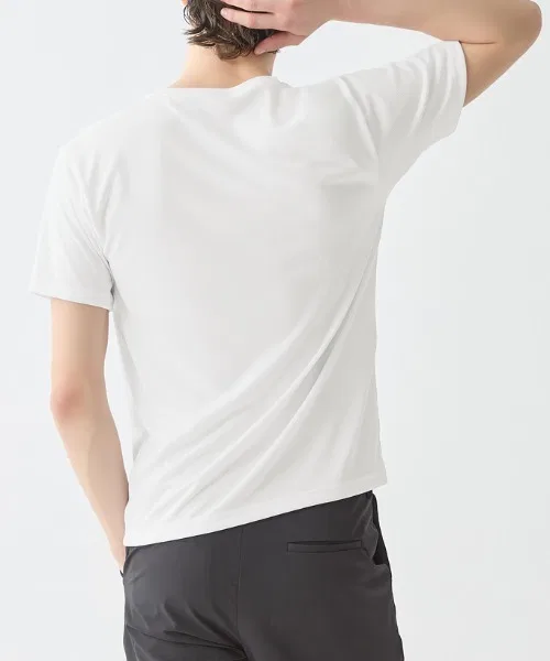 Футболка с круглым вырезом adidas Regular Mesh темно-синяя — фото 3