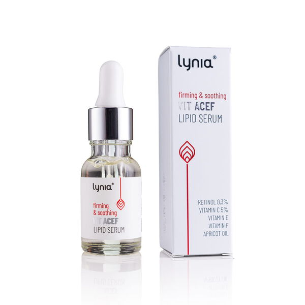 

Липидная сыворотка для лица, 15 мл Lynia Vit acef lipid serum firming & soothing