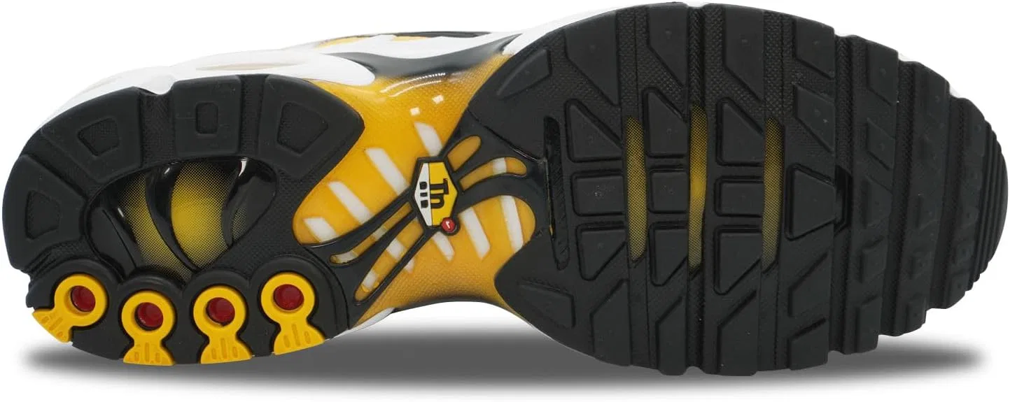 Кроссовки NIKE Air Max Plus TN White Varsity Maize — фото 3