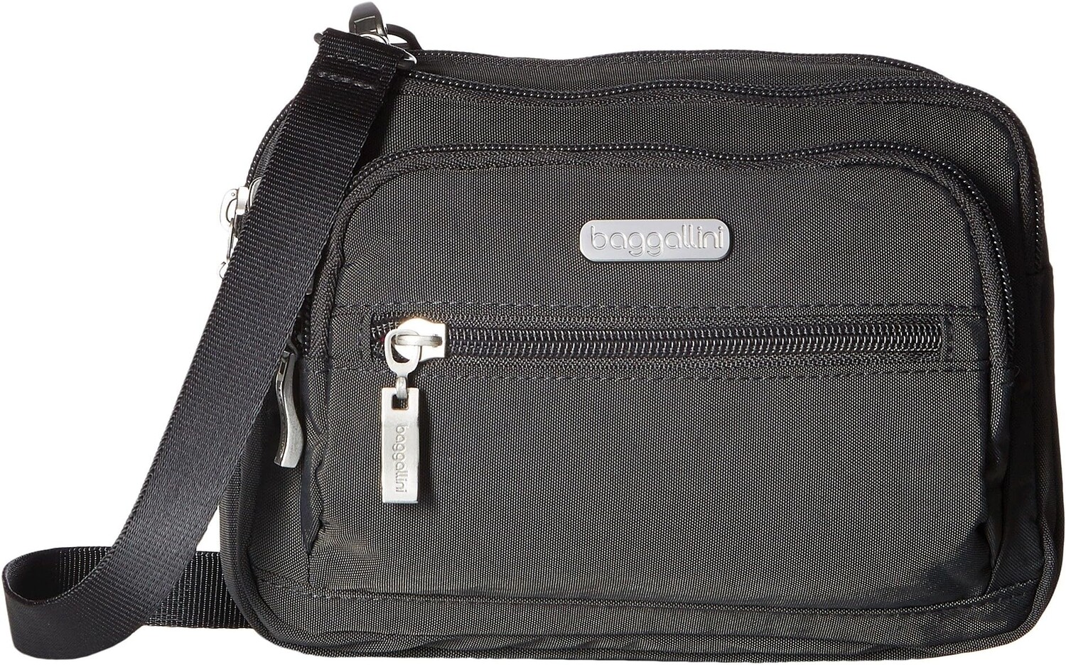 

Сумка кросс-боди Baggallini Triple Zip Bagg, цвет Charcoal, Черный, Сумка кросс-боди Baggallini Triple Zip Bagg, цвет Charcoal