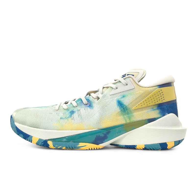 

PEAK Баскетбольные кроссовки Lightning 10, низкие, мужские, цвет: молочный нефрит/карибский синий