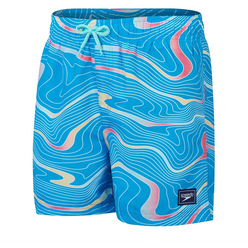 

Badebermuda digi prt 13" белый jm синий/оранжевый Speedo, розовый