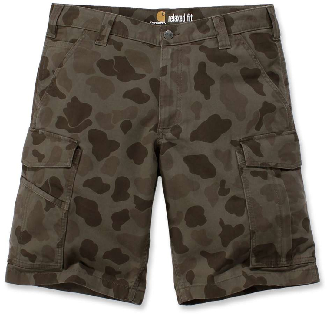 

Шорты Carhartt Rugged Flex Rigby Cargo Shorts, цвет Oliv Camo