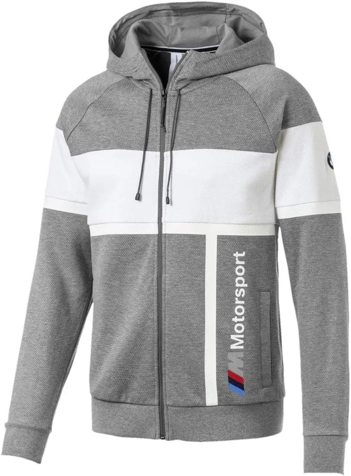 

Мужская толстовка BMW Motorsport с молнией PUMA