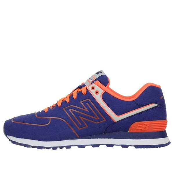 

Кроссовки 574 неоновые огни кроссовки New Balance, синий