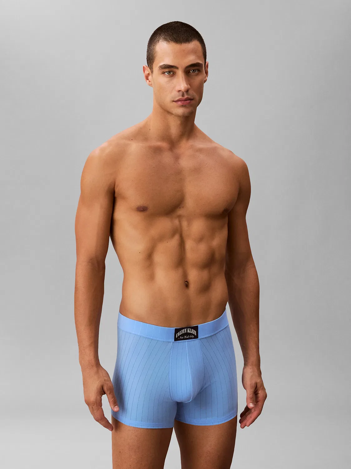 Боксерские шорты Calvin Klein синего цвета — фото 2