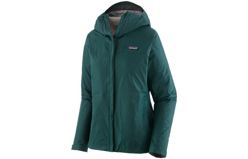 Patagonia Трехслойная дождевая куртка с логотипом, Blue/Cny — фото 4