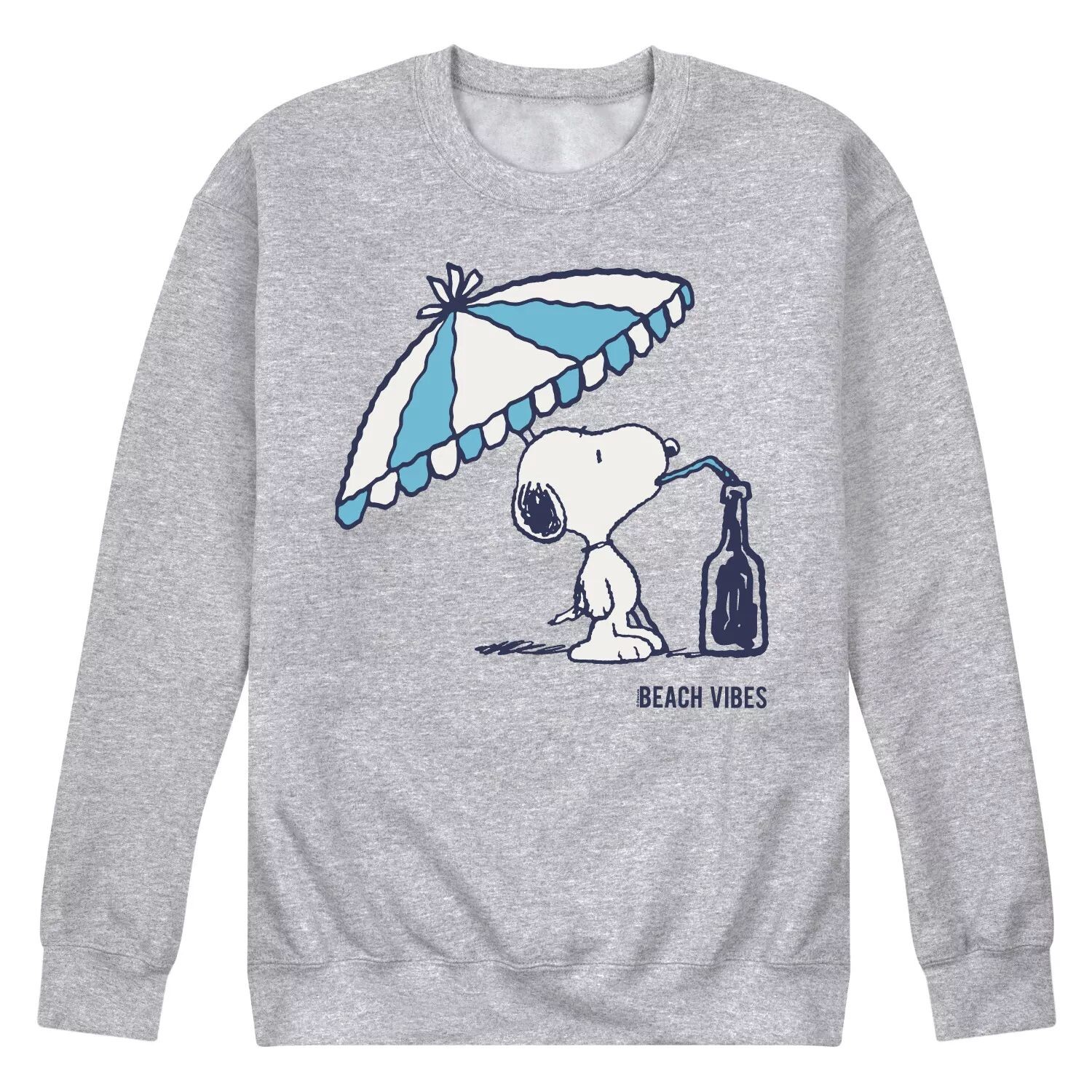 

Мужской свитшот с рисунком Peanuts Snoopy Beach Vibes Licensed Character