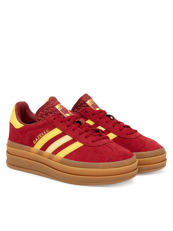 Кроссовки Gazelle Bold JR5953 Adidas, красный — фото 2
