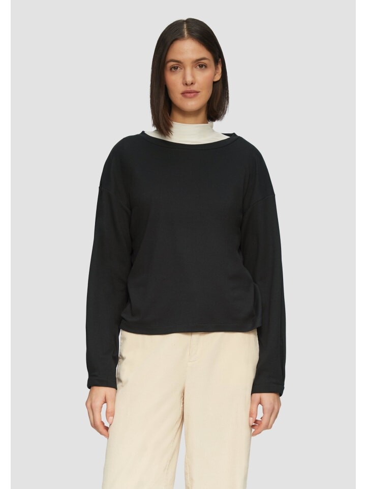 

Толстовка s.Oliver Sweatshirt langarm, черный
