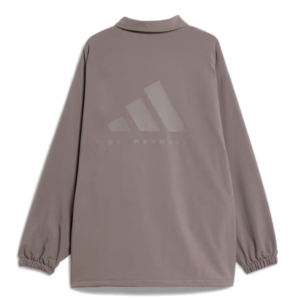 Куртка баскетбольный тренер куртка азия размеры Adidas, коричневый — фото 2