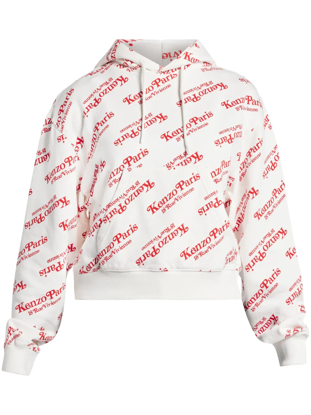 

Худи с логотипом из коллаборации с Verdy KENZO, белый
