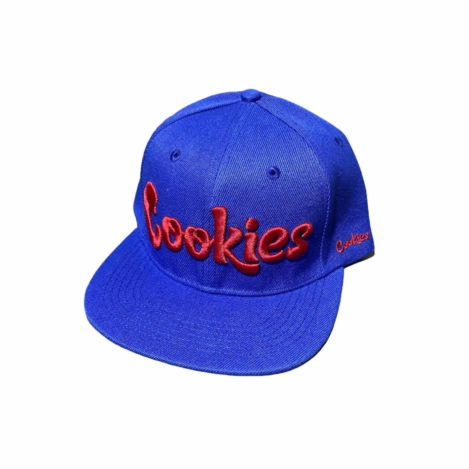 

Мужская оригинальная бейсболка Mint Twill Snapback в королевском/красном цвете Cookies