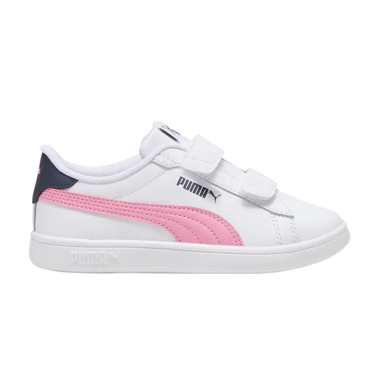

Кроссовки Smash 3.0 Leather Velcro Little Kid, цвет White Mauved Out