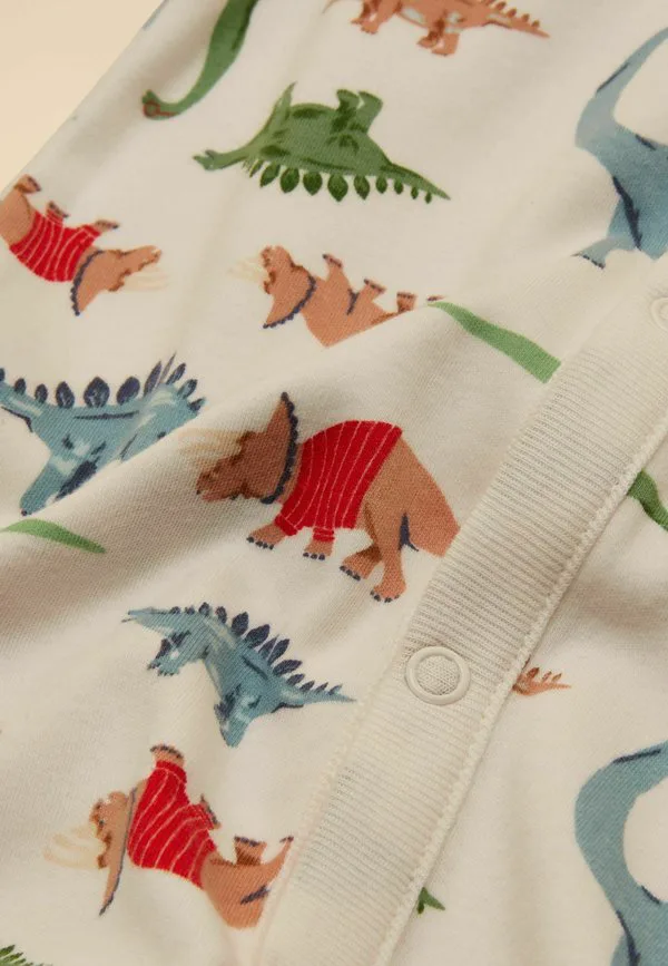 Комбинезон для сна razamataz стандартного кроя Joules, Cream Dino — фото 3