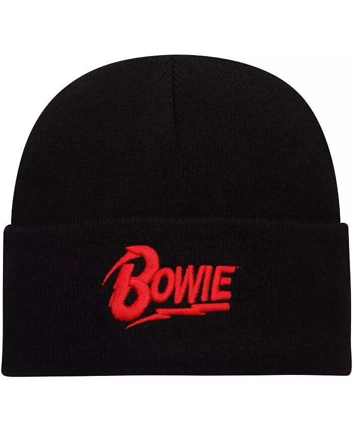 

Мужская черная вязаная шапка с манжетами David Bowie American Needle, черный