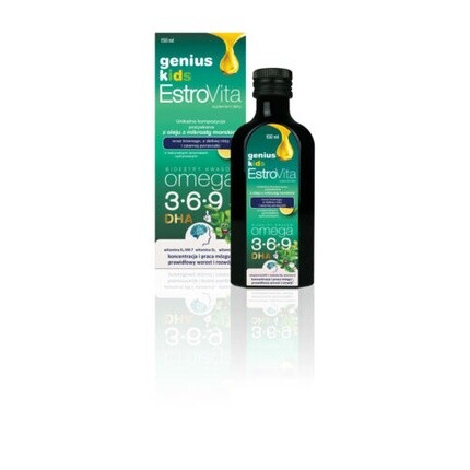 

Genius Kids со вкусом лимона 150 мл, Estrovita