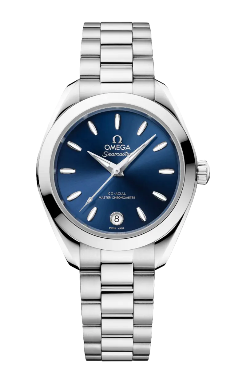 

Seamaster aqua terra 150м 30 мм, сталь на стали - 220.10.30.20.03.001 OMEGA