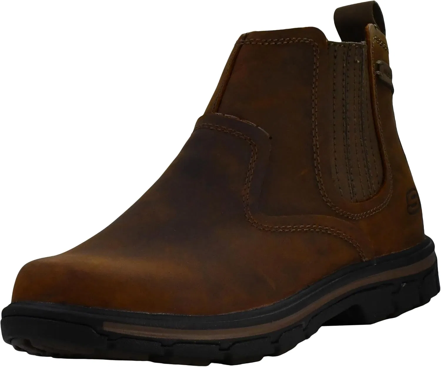 Мужские ботинки Skechers Relaxed Fit Segment - Dorton, темно-коричневый
