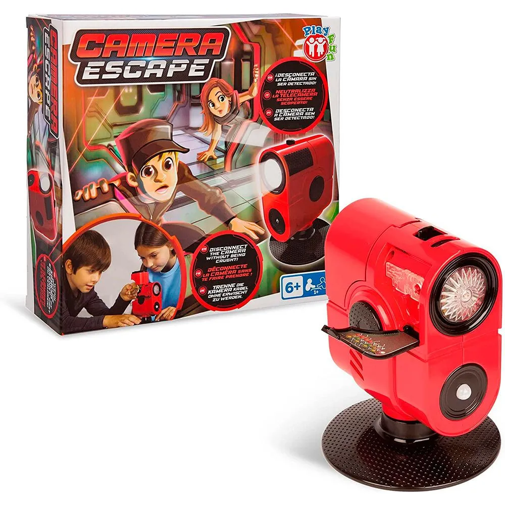 

Детская настольная игра Imc Toys Camera Escape Spy Agent Board, золотой