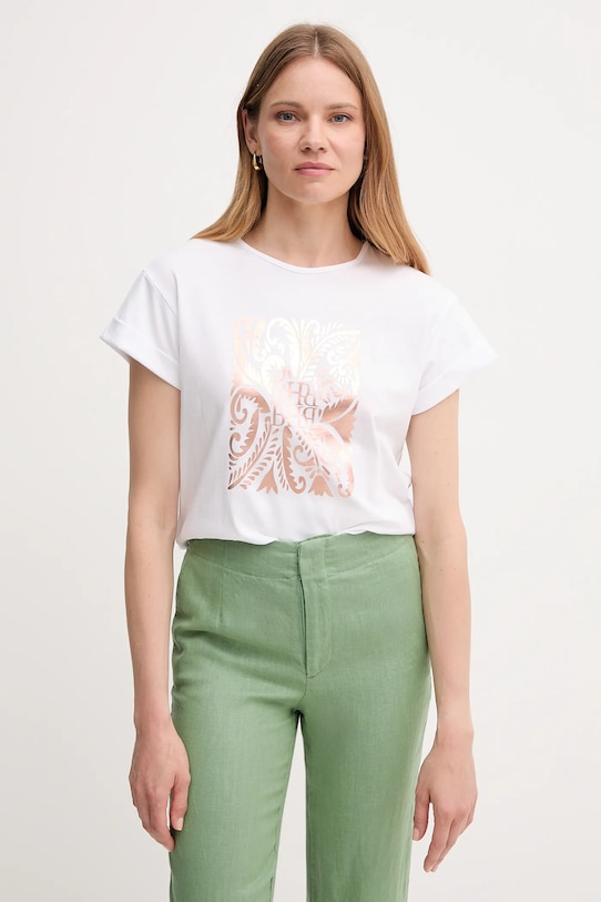 

Хлопковая футболка Pedro Del Hierro, белый