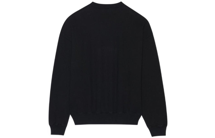Свитер Balenciaga Cities Paris Crewneck Sweatshirt 'Black White', черный — фото 2