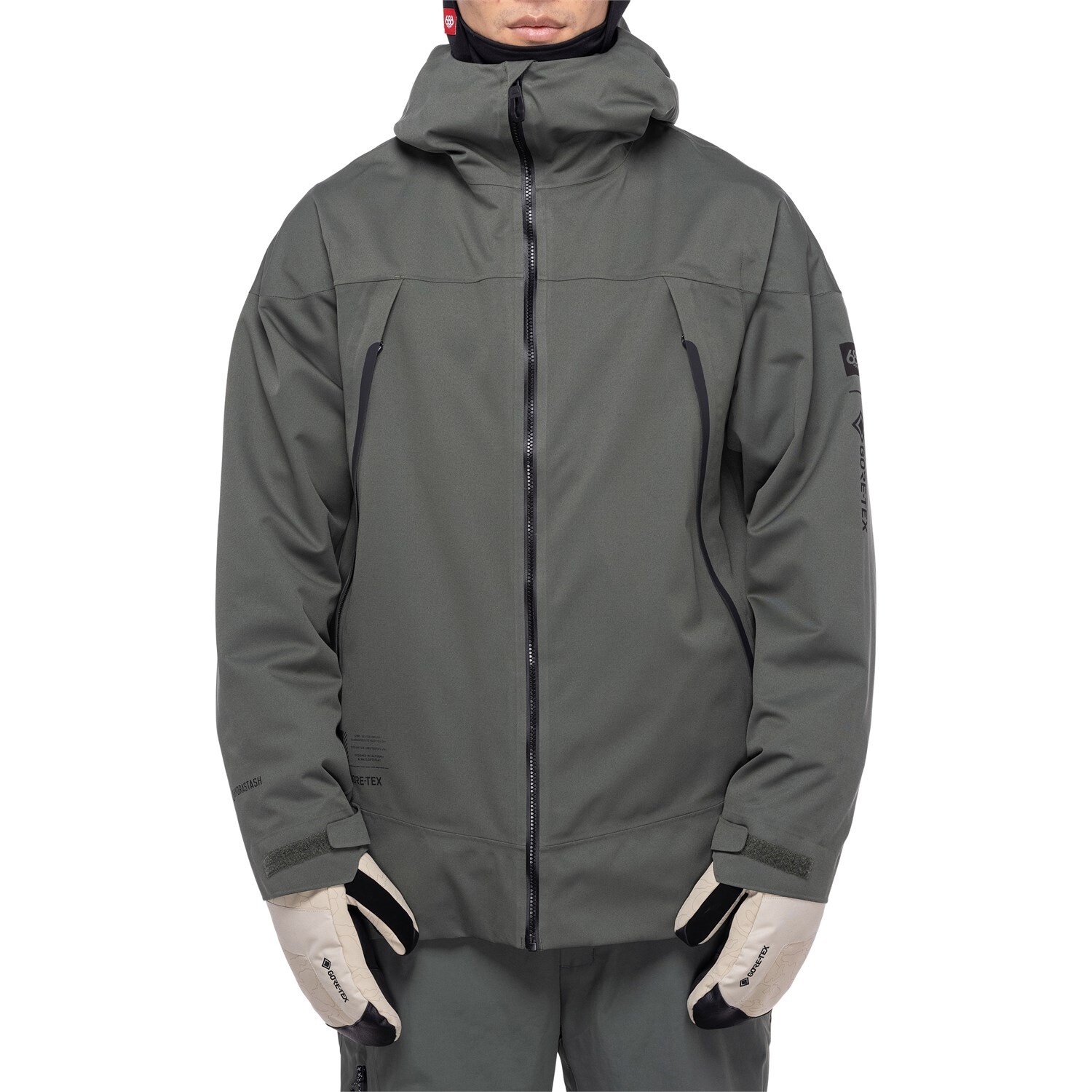 

Утепленная куртка 686 GORE-TEX Hydrastash Sync, зеленый