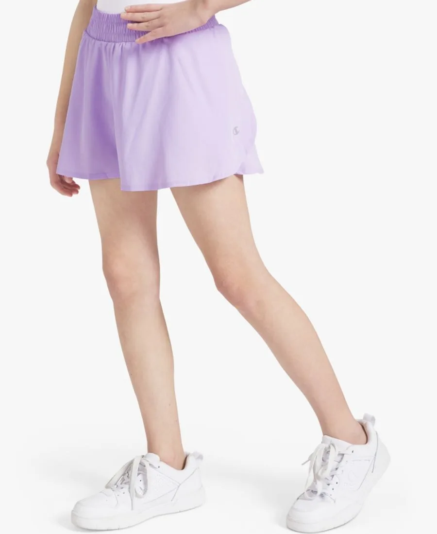 Плиссированные шорты для девочек 7-16 лет Champion, Lavender — фото 2