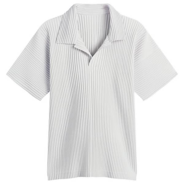 

Рубашка-Поло со складками Homme Plissé Issey Miyake, серый