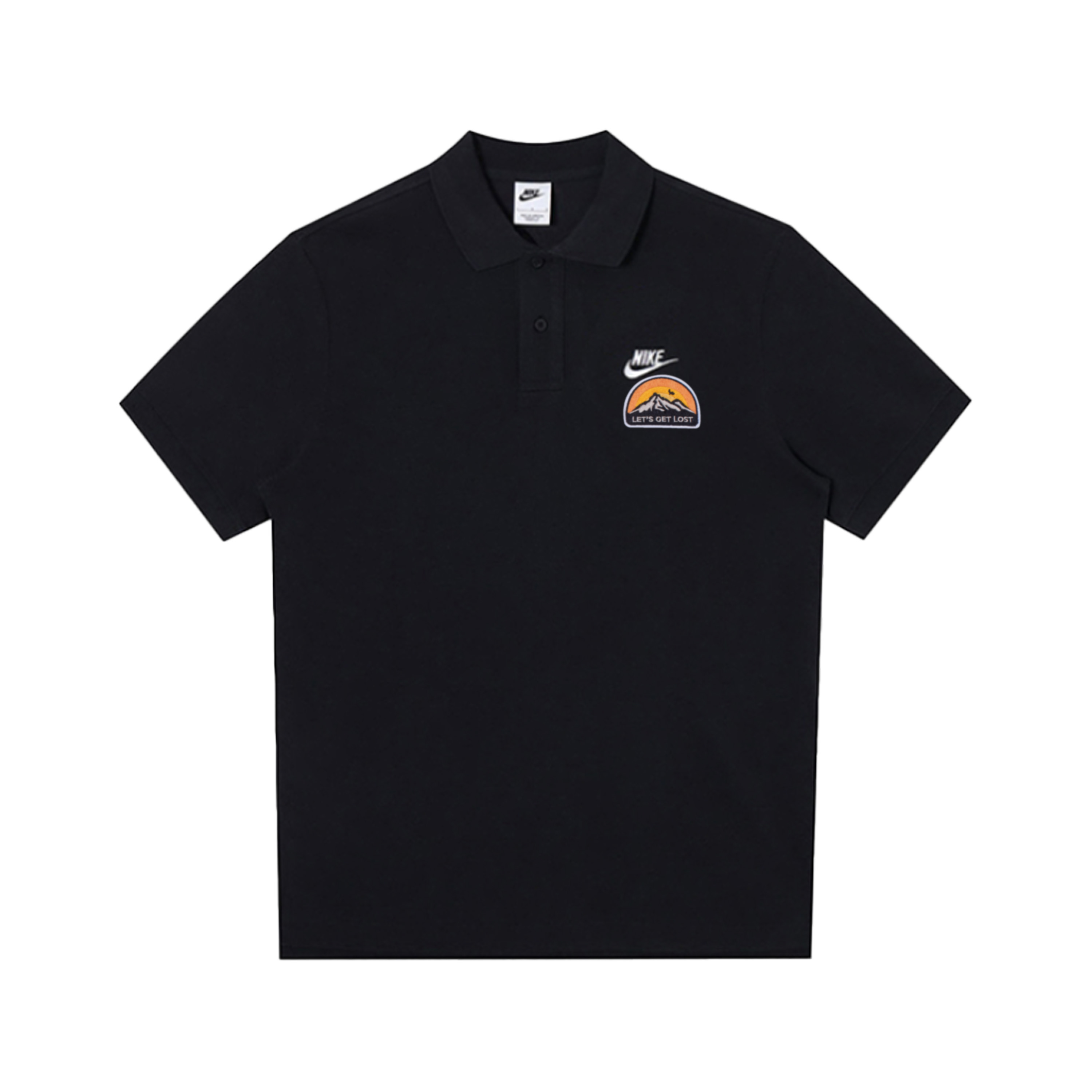 

Nike Спортивная поло мужская black, Черный, Nike Спортивная поло мужская black